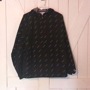 Mens champion pullover windbreaker